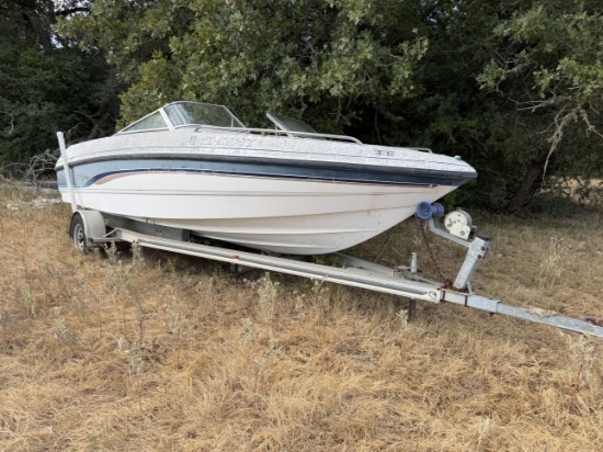 Boat W/ Aluminium Trailer Franklin TX