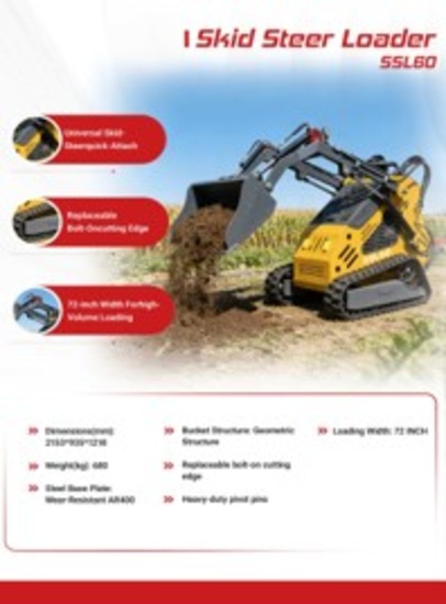 SSL60 Skid Steer Loader Franklin TX