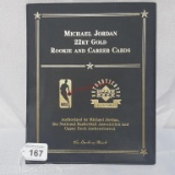 Michael  Jordan 22kt Gold Rookie & Career Cards