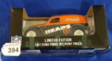 Chicago Bears 1937 Ford Panal Delivery Truck