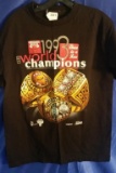 1993 World Champs Bulls T-Shirt Size Lg
