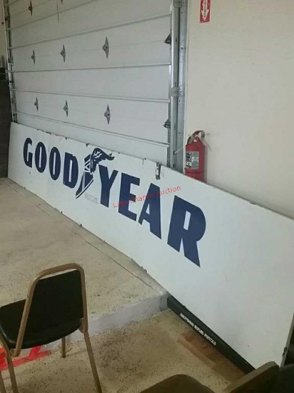 Good Year Tire Porcelain Sign 3 Pieces