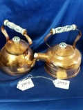Copper Tea Pot & Kettle