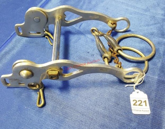 Crocket & Snaffle Horse Bit