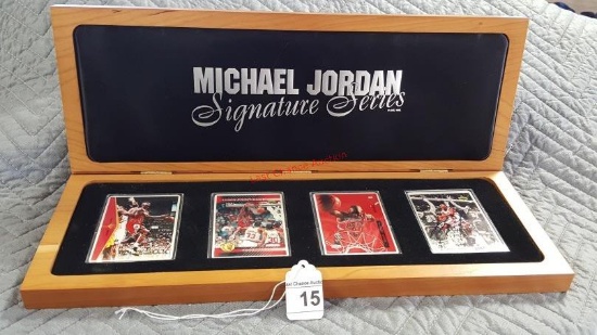 Michael Jordan 1996 UDA Autographed Set