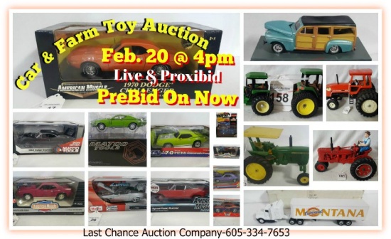 Car & Farm "Toy" Auction