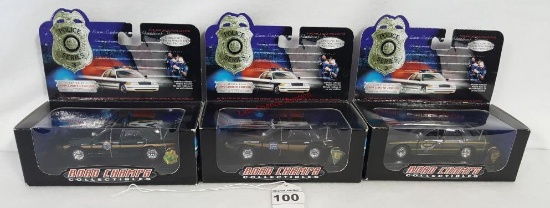 (3) Road Champs Collection Police Series 3 (NIB )