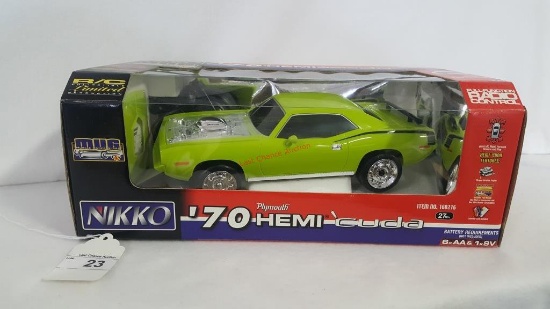 1970 Plymouth Hemi 'Cuda 1:18 Nikko