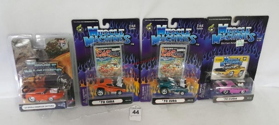 (4) Muscle Machines 1:64