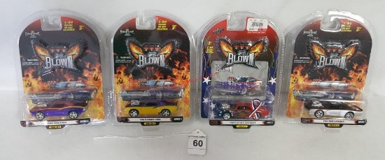 (4) 1BADDRIDE BLOWN Dodges 1:64 (NIB )