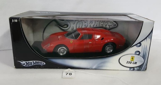 Hotwheels Ferrari 250LM 1:18 (NIB )