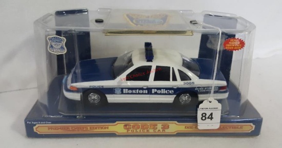 Code 3 Police Car Premier Chiefs Edition (NIB )