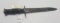 US M16 Military Bayonet Vietnam Era