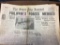 WWII (1942) Newspapers ( Sioux City Tribune )