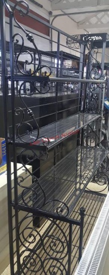 4 Shelf Metal Display Rack
