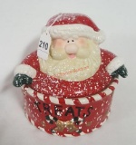 Santa Cookie Jar