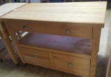 Rolling Kitchen Island Display