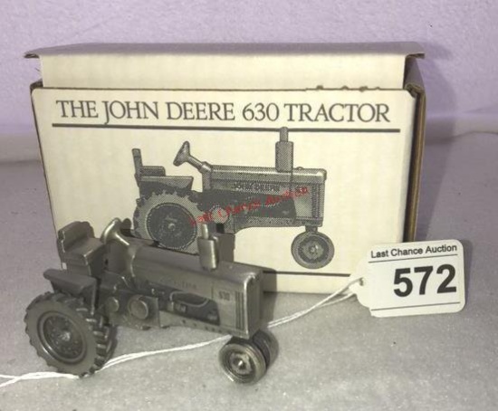 John Deere 630 Tractor "Pewter"