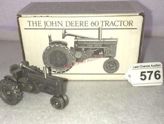 John Deere "60" Tractor "Pewter"