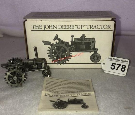 John Deere "GP" Tractor "Pewter"