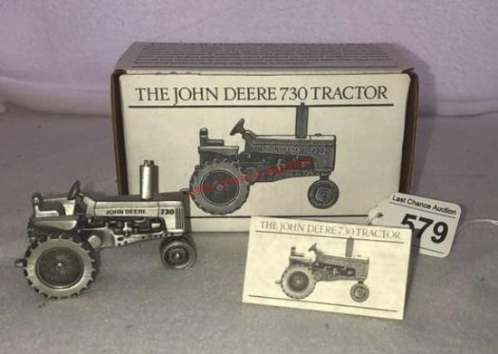 John Deere "730" Tractor "Pewter"
