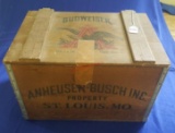 Anheyser-Busch Wooden Box
