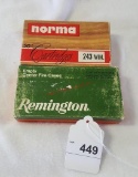 Norma 243 Win & Remington 7mm-08