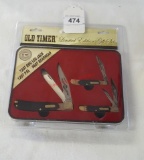 Old Timer Pocket Knife Set