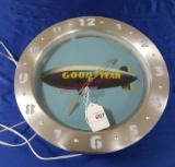 Goodyear Blimp Clock