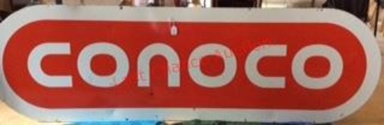 Conoco Porcelain Sign ( Two Sided )