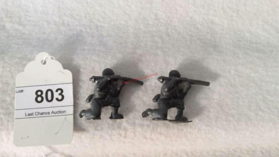 Pewter WWI Army Figures
