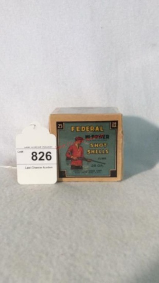 Federal Hi-Power Shot Shells Full Box 28ga