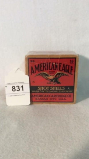 American Eagle Shot Shells Full Box 16ga