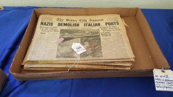 WWII 1942-1943  News Papers