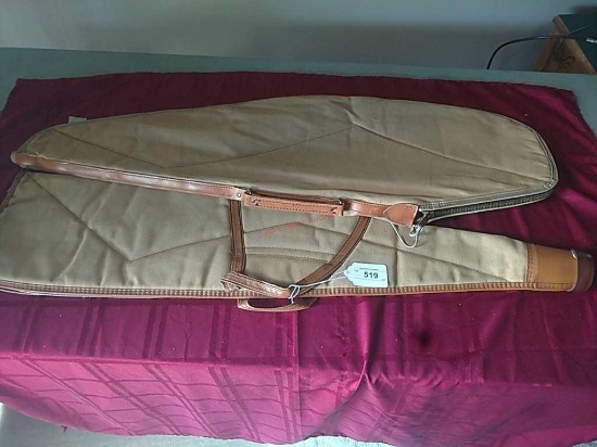 Brown Cloth Gun Cases