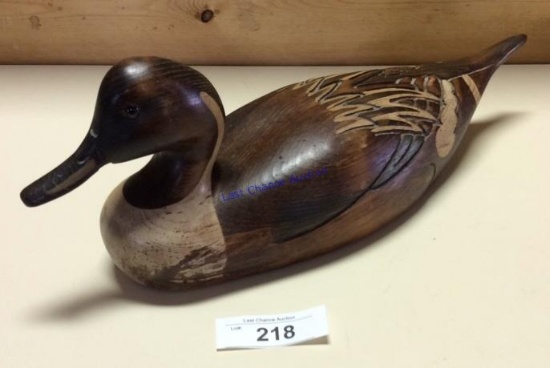 Wooden Duck By Tom Taber