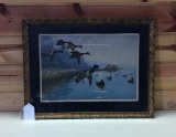 Gold Framed Wild Life Duck Print