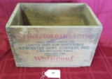 Remington Wooden Crate