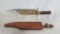 Giant Clip Point Bowie Knife