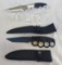 Budk Military Warrior Knives W/ Sheaths
