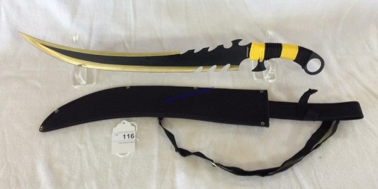 Collection of Knives, Swords, Belt Buckles