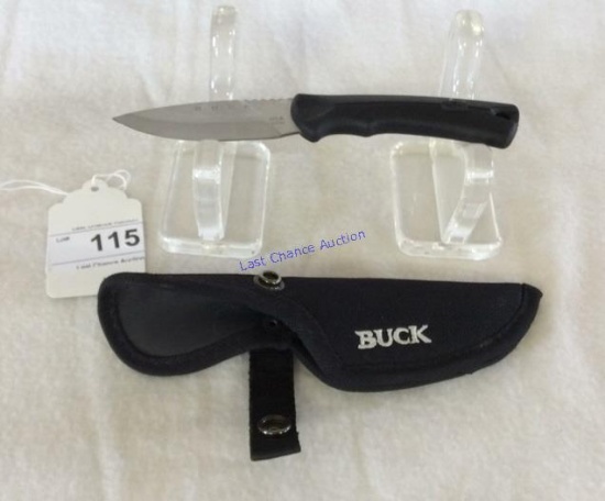 Buck 673 Pocket Knife W/ Sheath