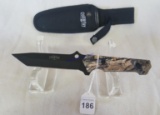 Mossy Oak Break-Up Country Tanto Point Knife