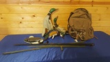 Hunting Backpack W/ 3 Duck Decoys