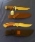 Timber Rattler & Ridge Runner Knives