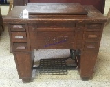 Antique White Rotary Treadle Machine