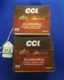CCI 22LR Ammo Christmas Edition 300 Round Boxes