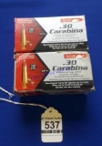 Aguila Ammunition .30 Carbine Ammo 50 Round Boxes