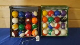 2 Sets of Pool Balls