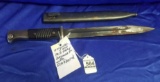 Military Bayonet W/ Scabbard